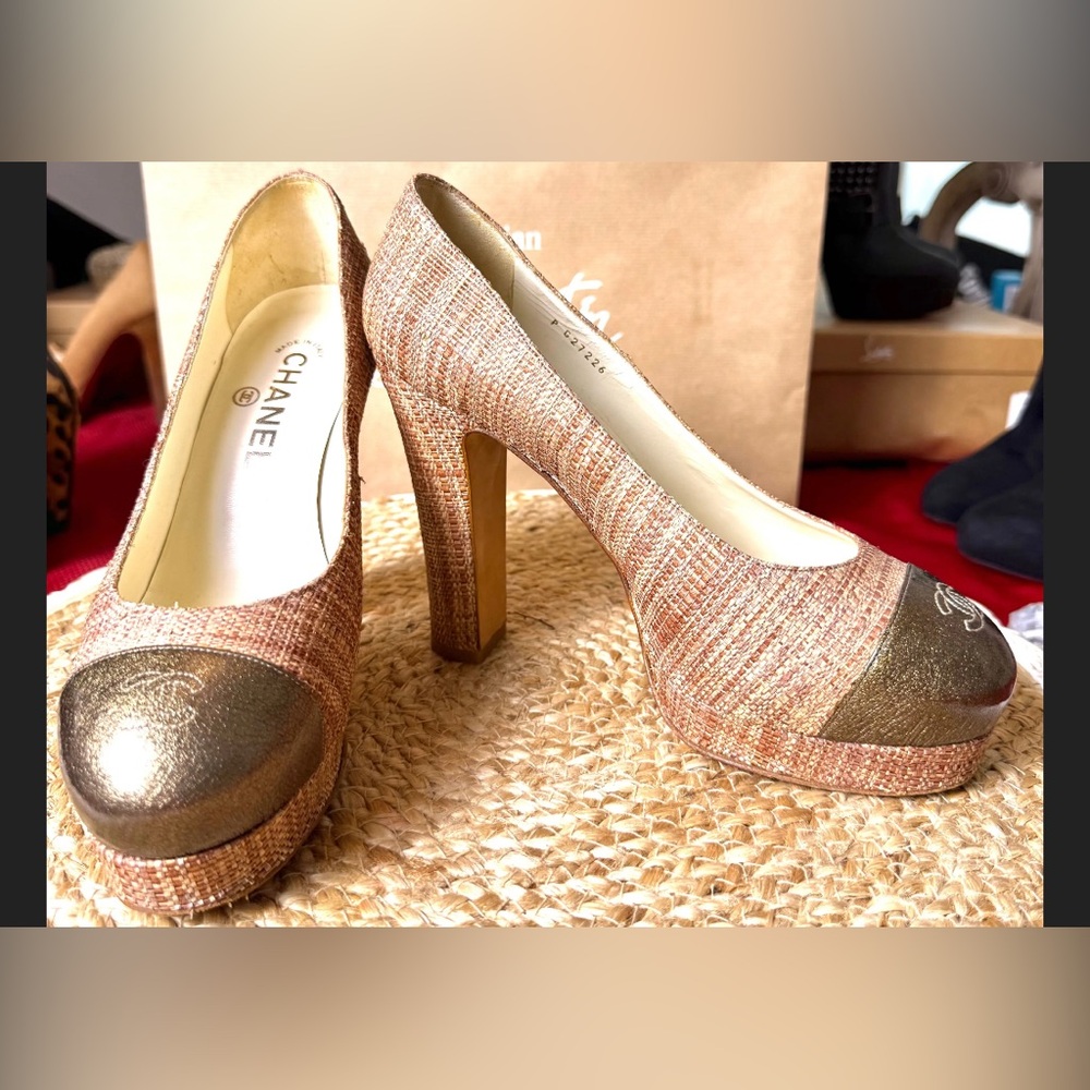 Chanel platform heel 37.5